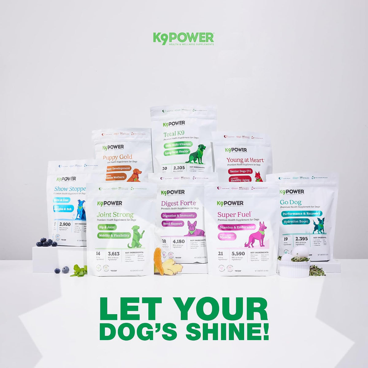 K9Power Total K9 11-in-1 Dog Multivitamin Powder - görsel 7