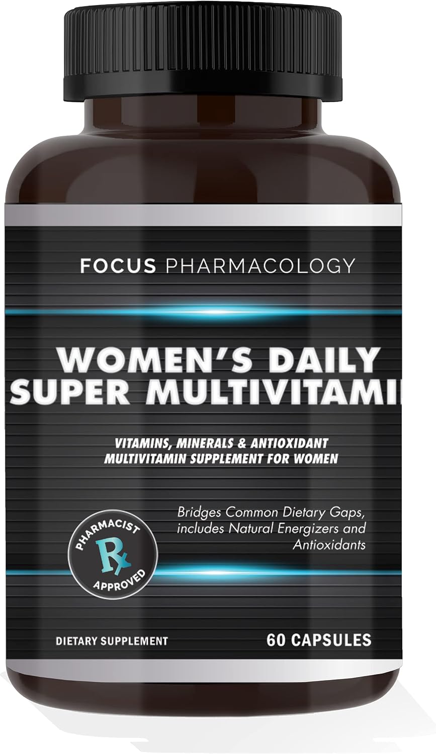 Women's Daily Super Multivitamin – 60 Tablets Blend of Vitamins - görsel 1