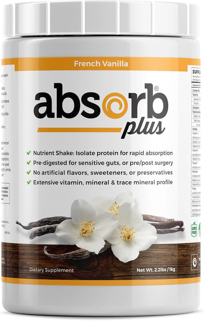Absorb Plus Isolate Protein - French Vanilla (1 kg)