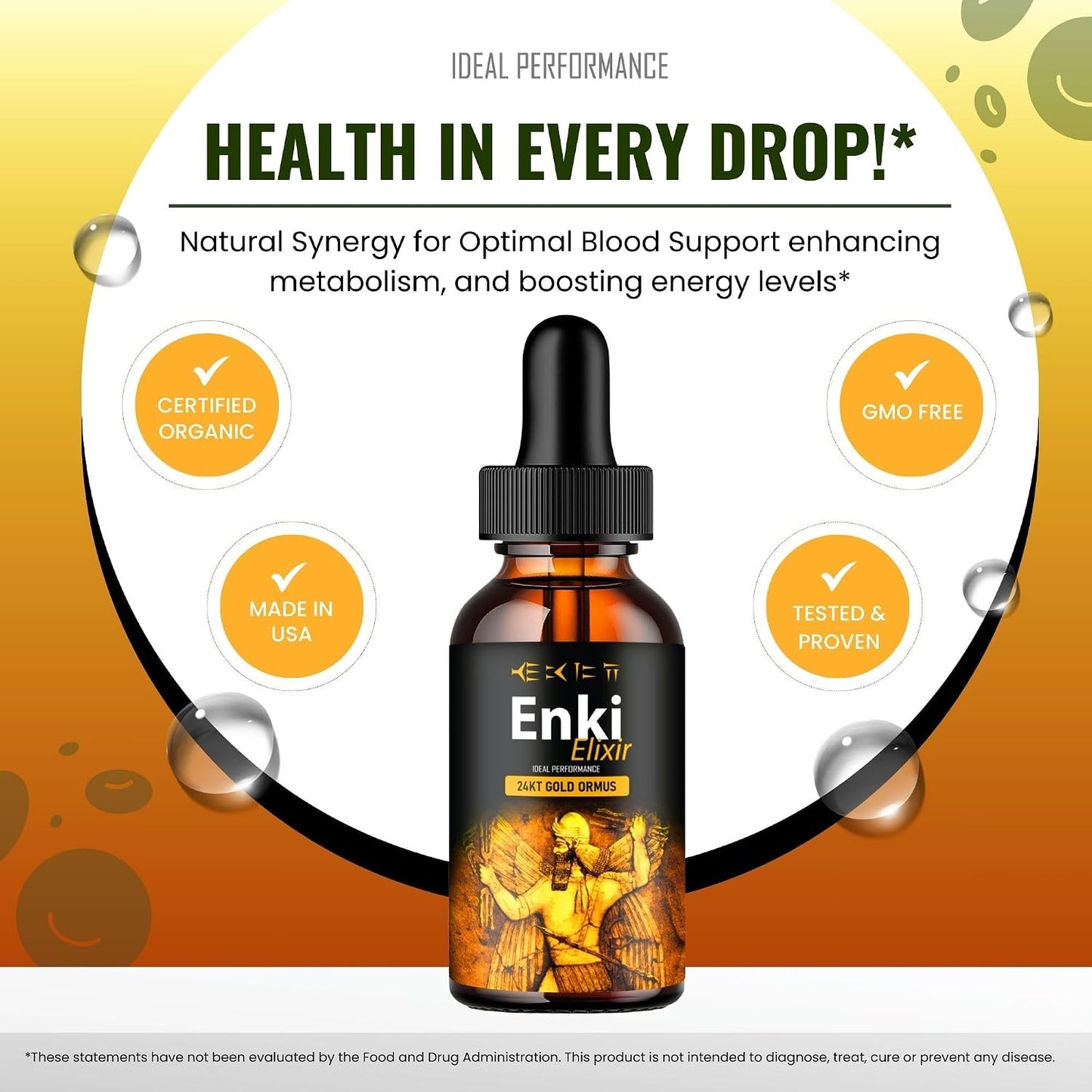 Enki Elixir Drops – Liquid Food Supplement (2-Pack) - görsel 5