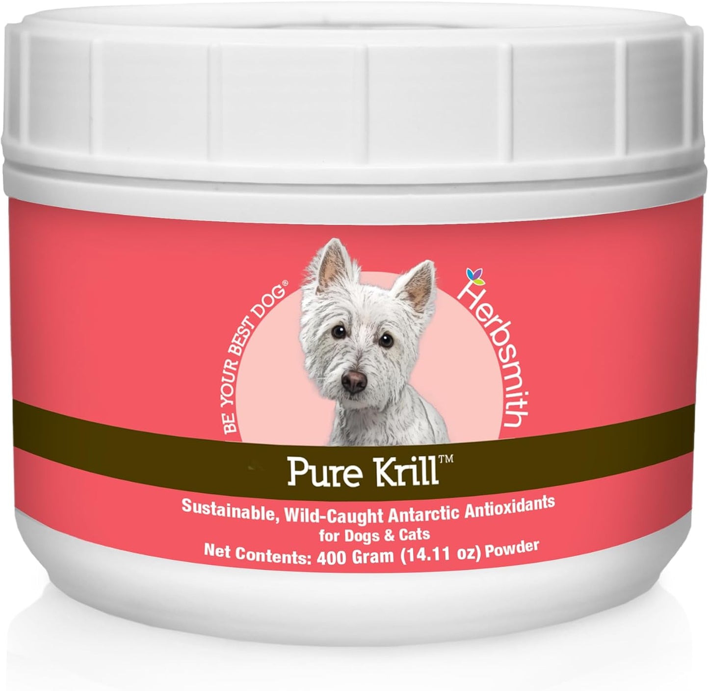 Herbsmith Pure Krill – Wild-Caught Antarctic Krill for Dogs (400g) - görsel 1