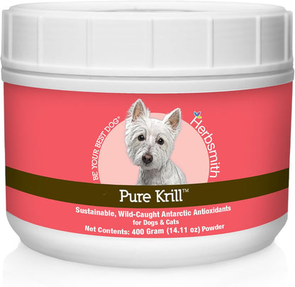 Herbsmith Pure Krill – Wild-Caught Antarctic Krill for Dogs (400g)