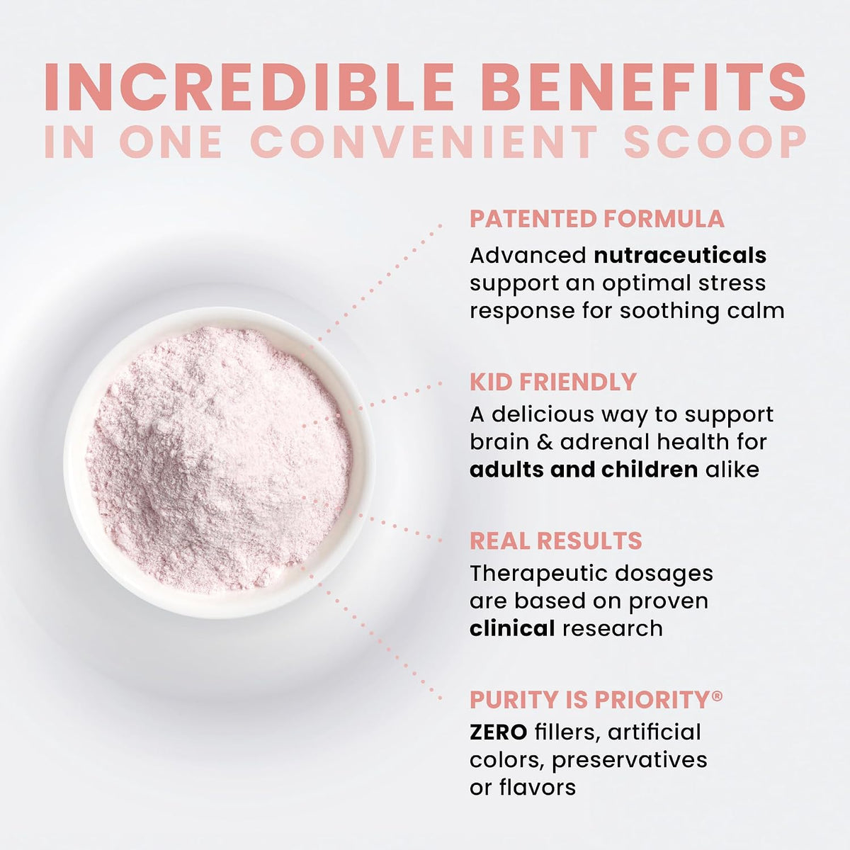 Pure Therapro Rx Just Relax Cherry - 60 Servings | Promotes Relaxed Mood & Healthy Blood Pressure | Myo-inositol, Di-Magnesium Malate, GABA, Taurine, & L-Theanine - görsel 4
