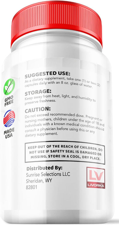 5 Pack - Carbofix Capsules, 60 Capsules per Bottle for 30 Days
