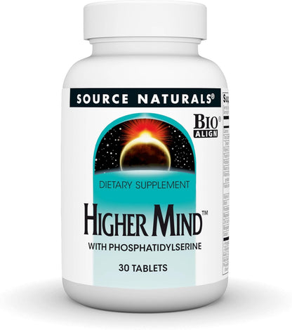 Source Naturals Higher Mind - Phosphatidylserine Food Supplement - 90 Tablets