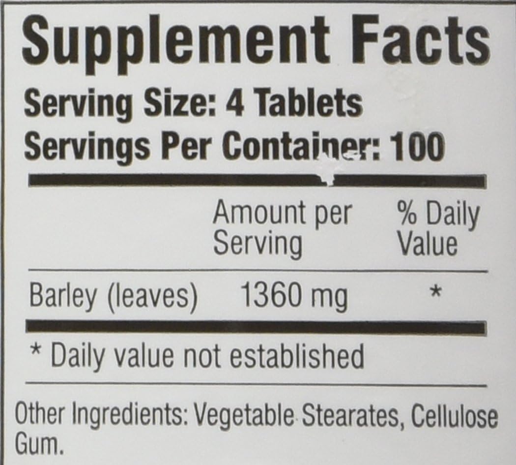 Barley Power 400 Tablets - görsel 3