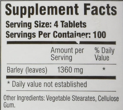 Barley Power 400 Tablets
