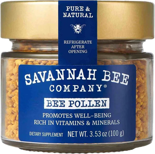Bee Pollen Supplement by Savannah Bee – Rich in Vitamins and Minerals – 100% Natural and Raw – A Source of Antioxidants