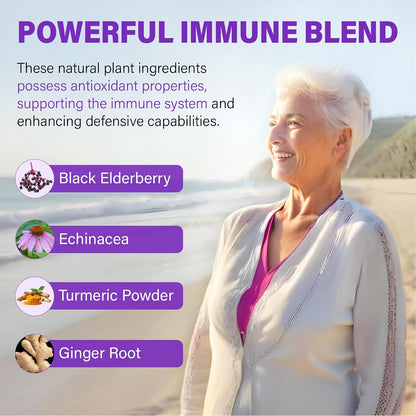Women's Multivitamin Gummy for Age 50 and Over – Chewable Multi Vitamin with A, C, D3, E, K2 and B Complex