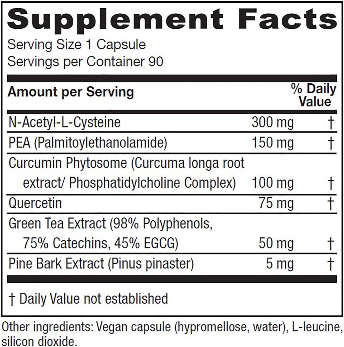 Vitanica NAC-Pea Extra, Vegan, 90 Capsules - görsel 2