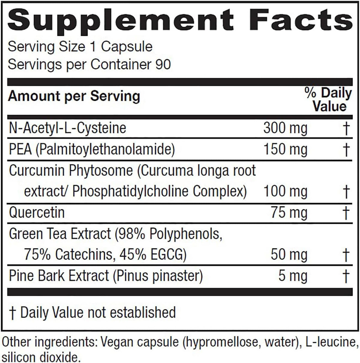 Vitanica NAC-Pea Extra, Vegan, 90 Capsules - görsel 2