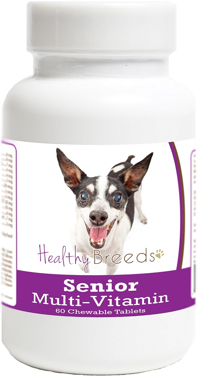 Healthy Breeds Rat Terrier Senior Dog Multivitamin Tablets 60 Count - görsel 1