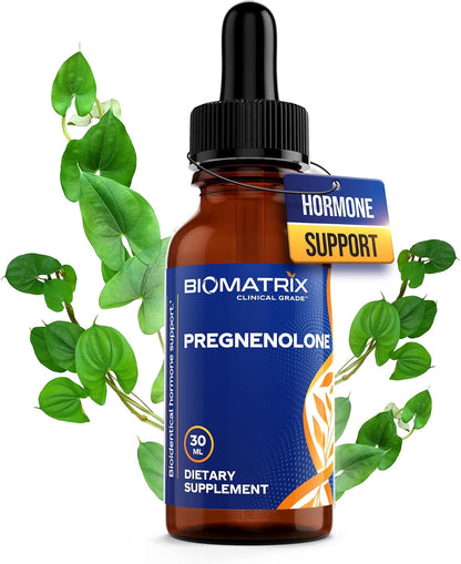 BioMatrix Pregnenolone Supplement – Sublingual Micronised Liquid (30 ml)