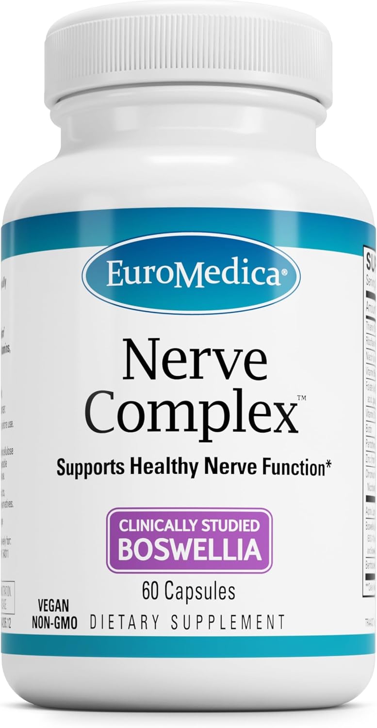 Euromedica Nerve Complex Capsules, 60 Count - görsel 1