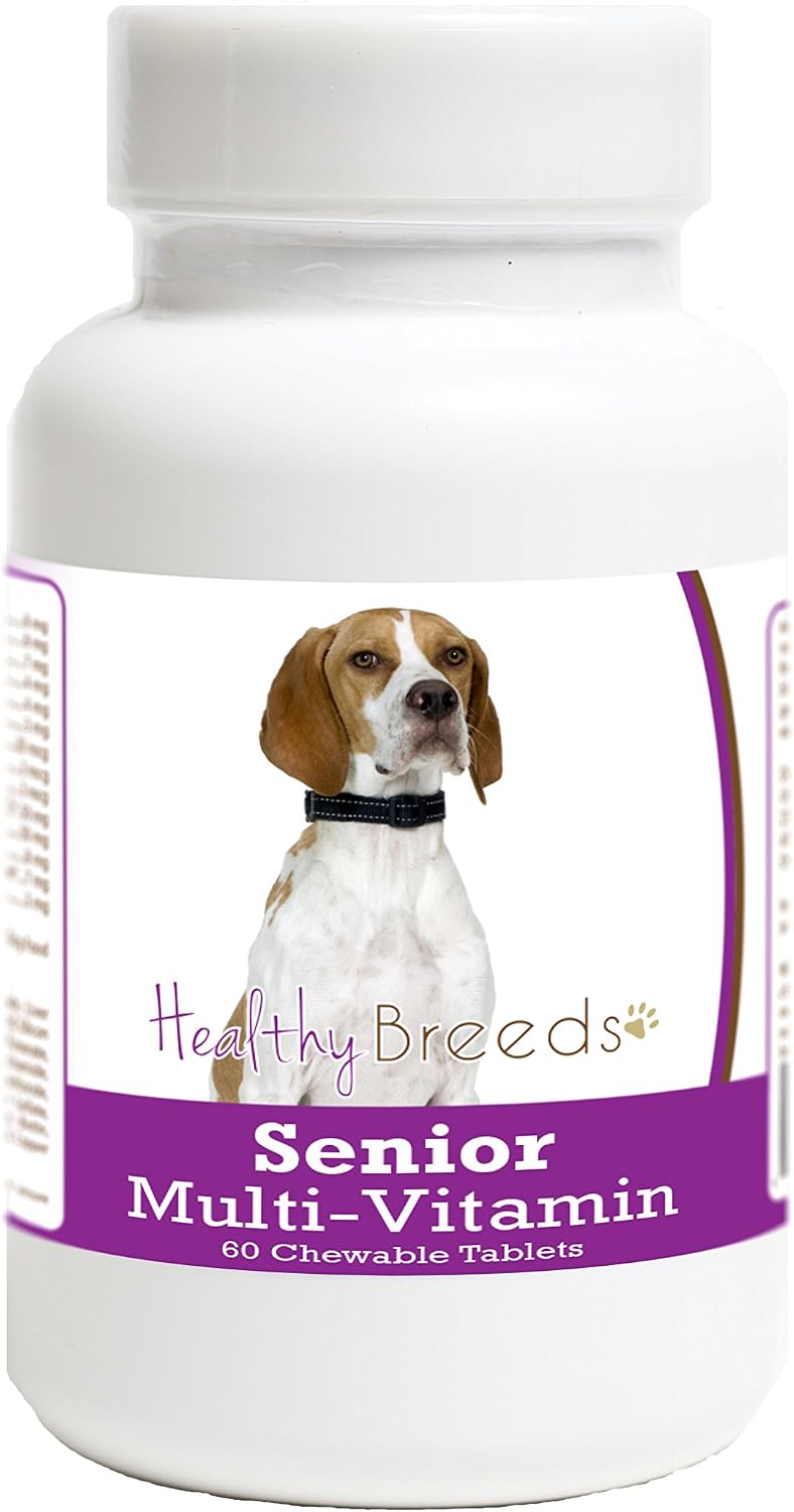 Healthy Breeds English Pointer Senior Dog Multivitamin – 60 Chewable Tablets - görsel 1
