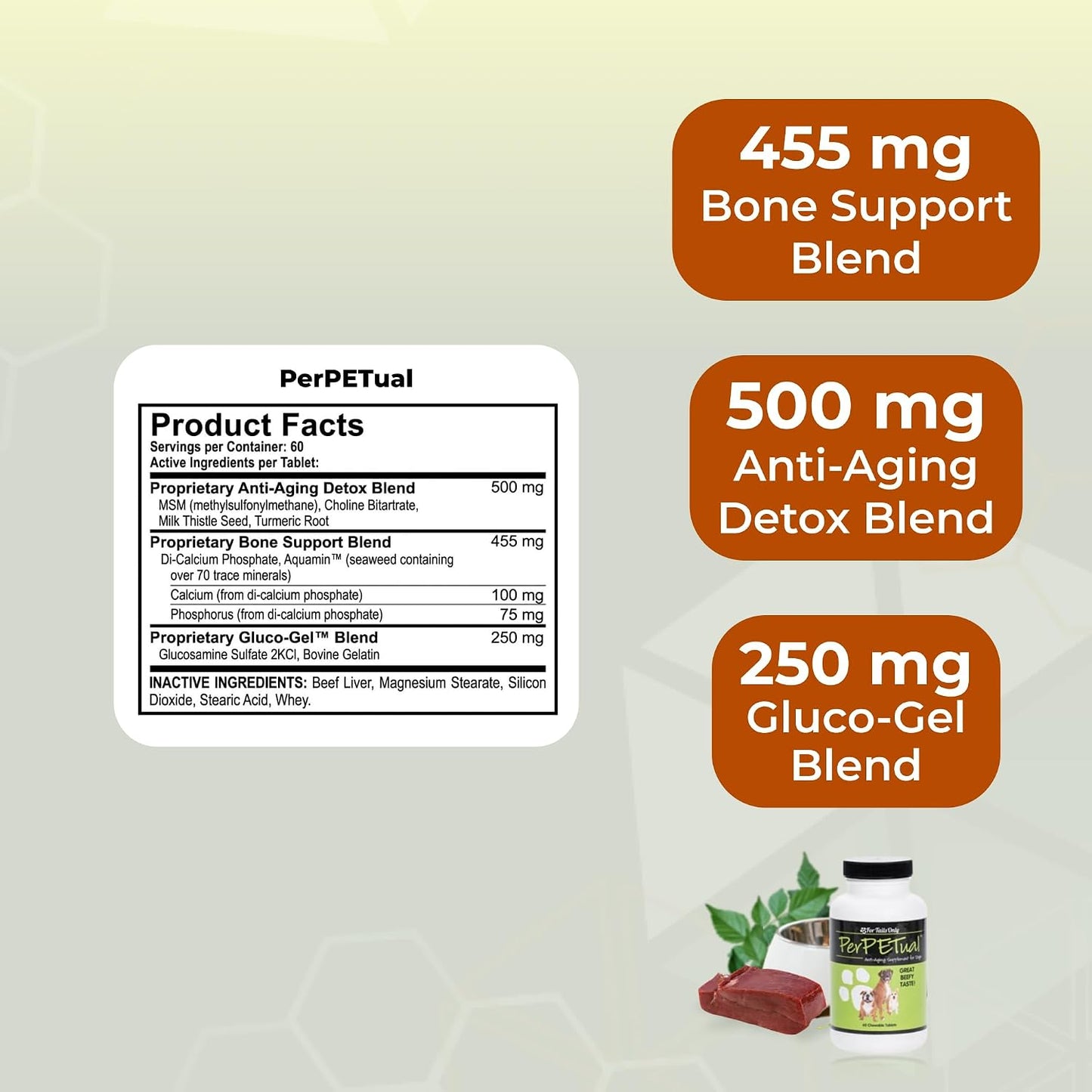 Youngevity Healthy Pet Combo Pak - Arthrdex (1 lb) & PerPetual (60 Chewables) - görsel 3
