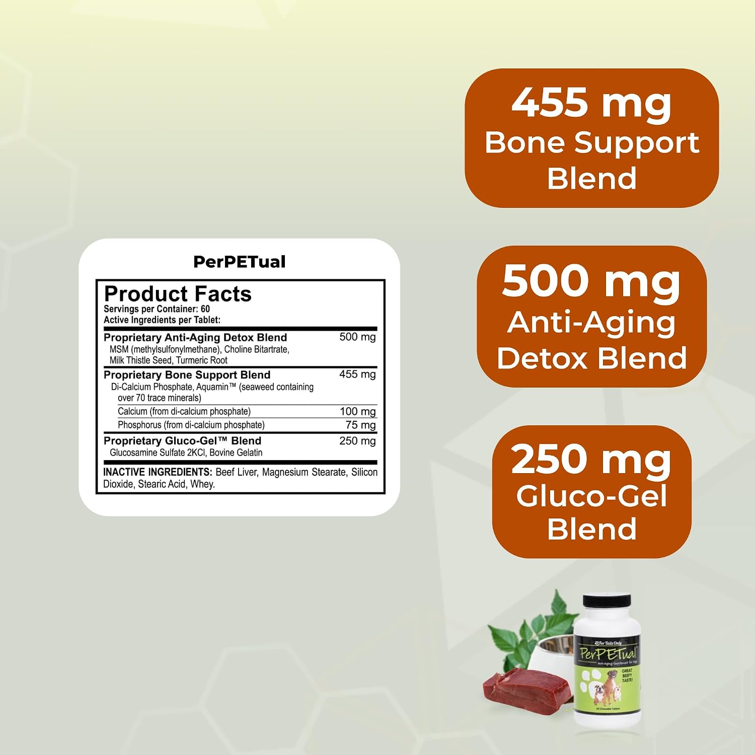 Youngevity Healthy Pet Combo Pak - Arthrdex (1 lb) & PerPetual (60 Chewables) - görsel 3