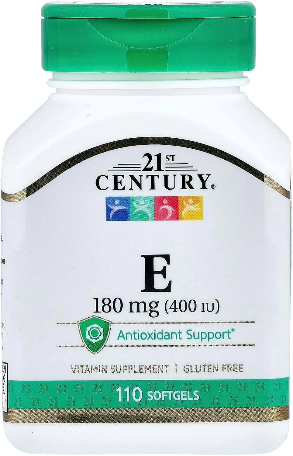 21st Century E 400 IU Blended Softgels, 110 Softgels - görsel 1