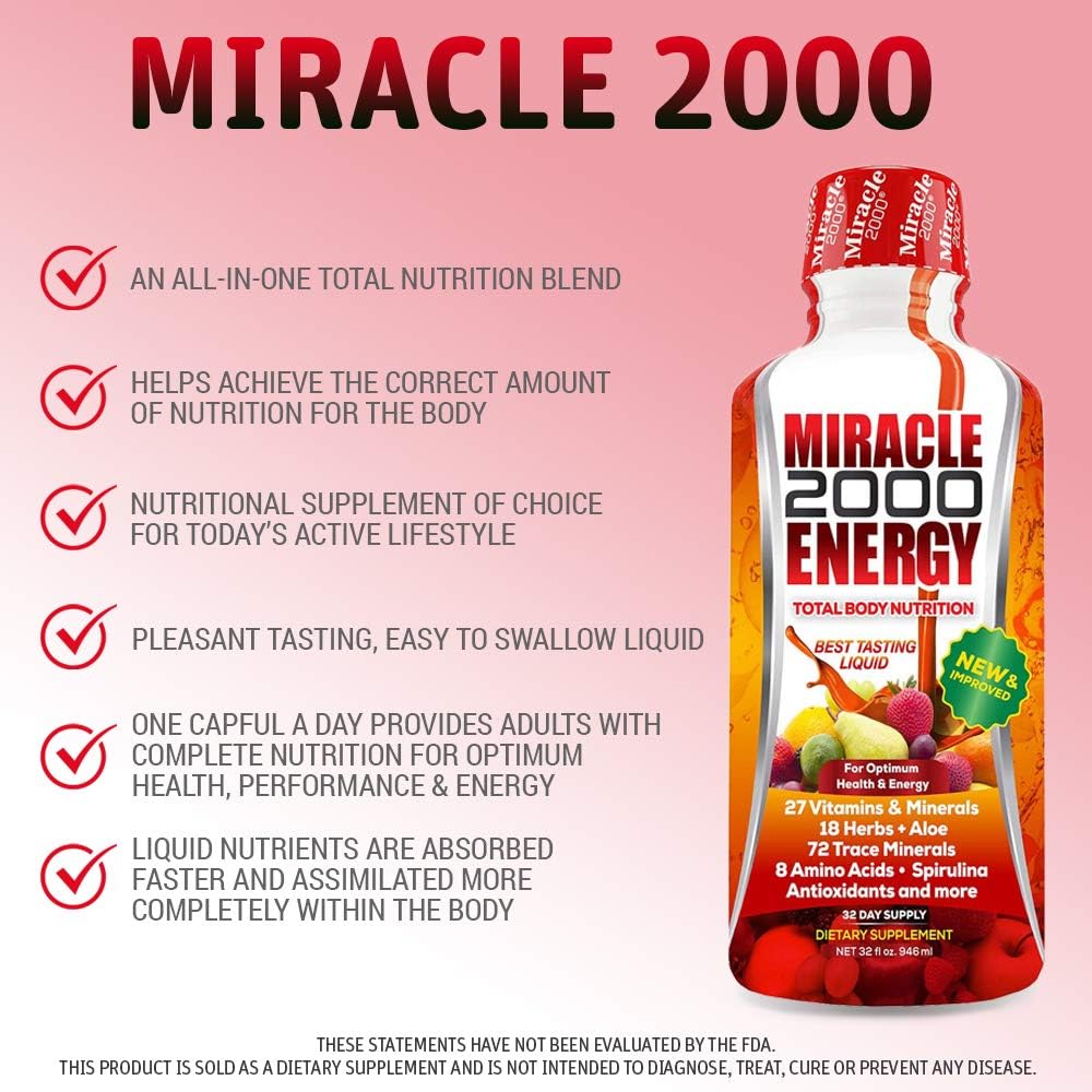 Century Systems 2000 - Complete Liquid Multivitamin and Mineral Supplement with Amino Acids and Antioxidants (946 ml) - görsel 2