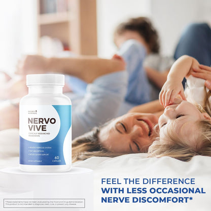 Nervovive – Botanical Capsules for Nerve Support, 60 Capsules (3-Month Supply)