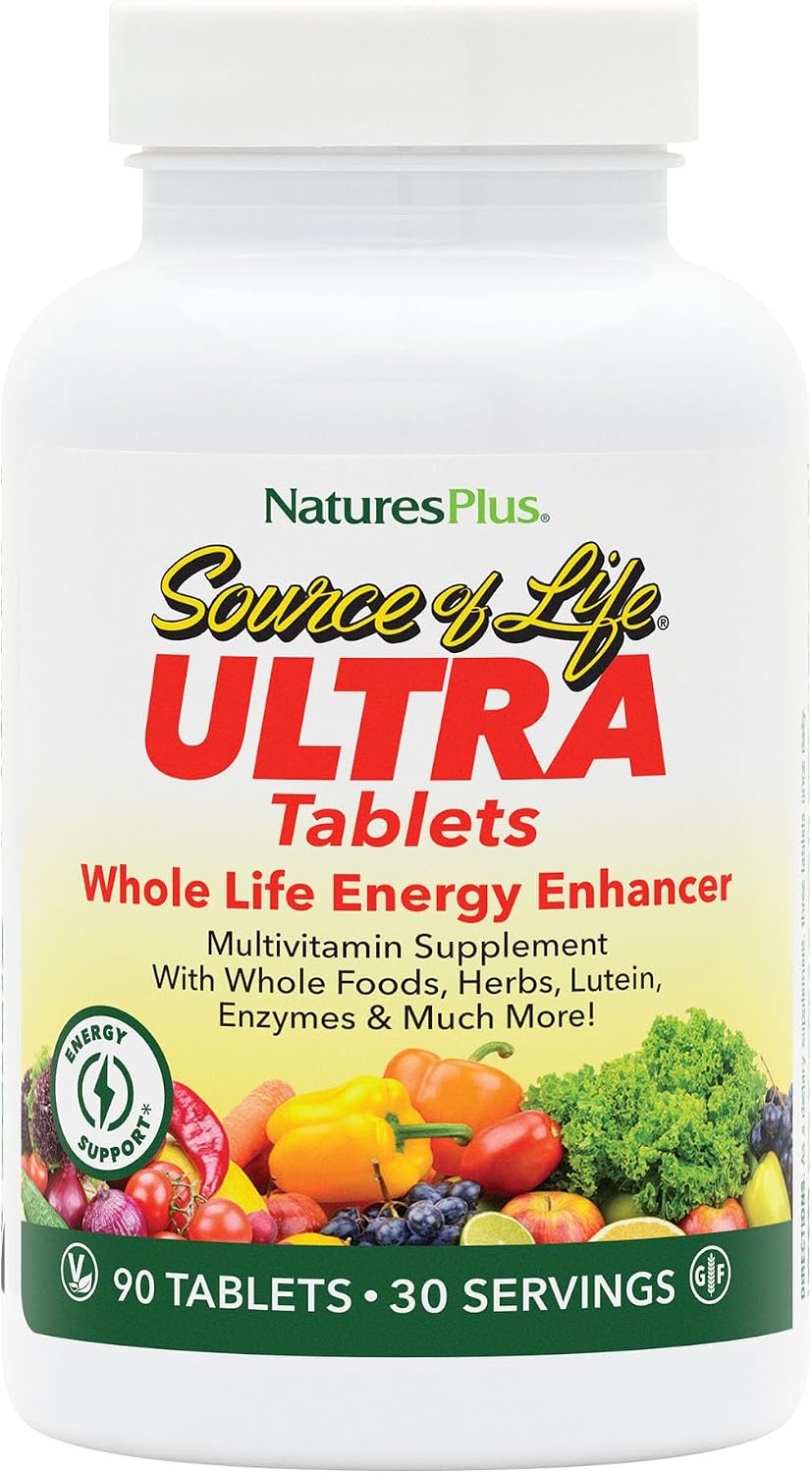 NaturesPlus Ultra Source of Life Multivitamin - 90 Tablets - görsel 1