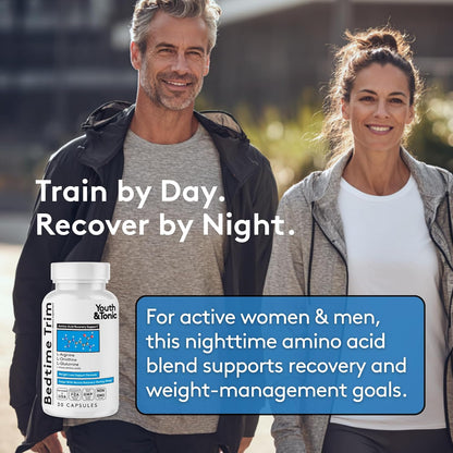 Youth & Tonic Bedtime Trim Weight Loss Capsules – Night-time Metabolism Support (30 Capsules)