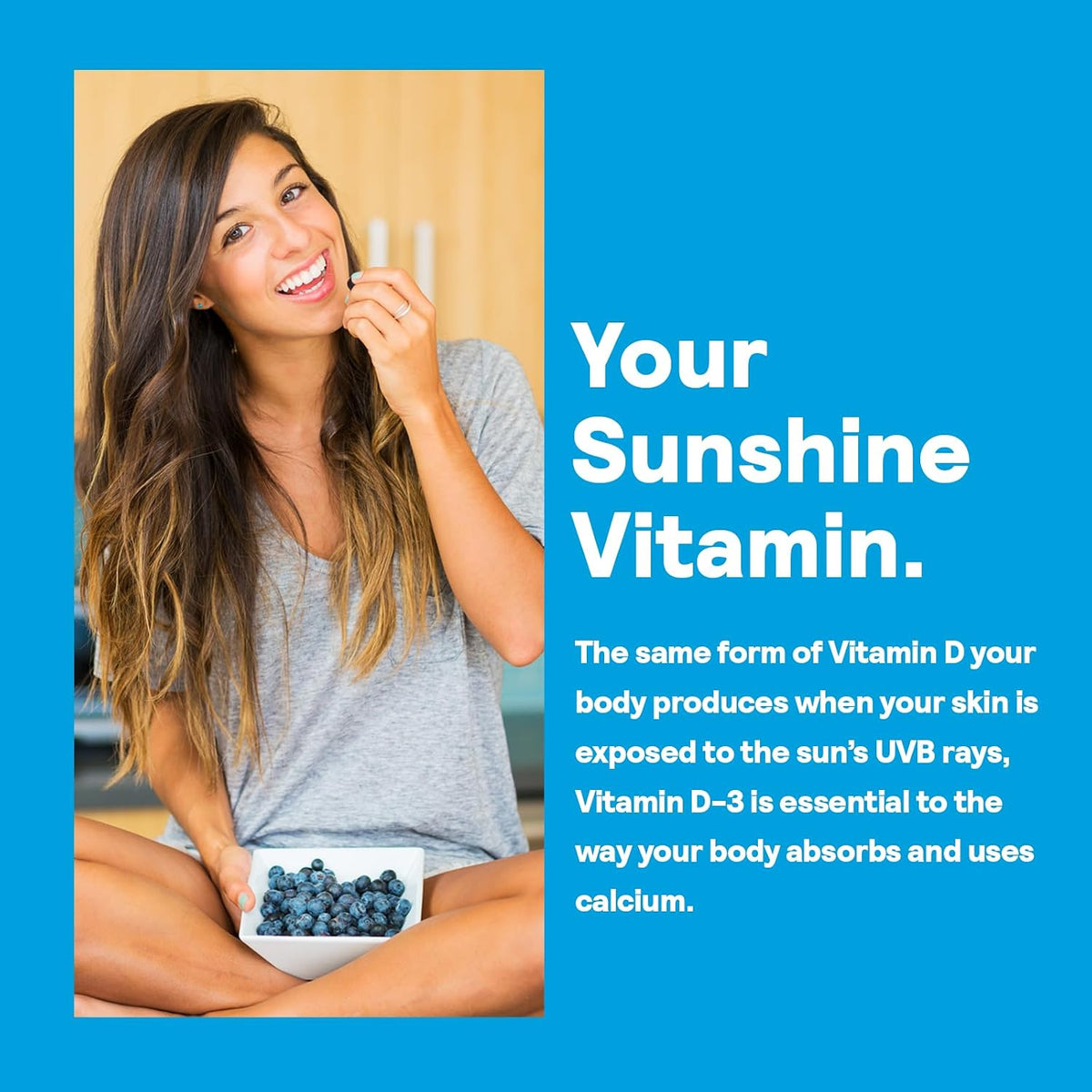 Nature's Life Vitamin D3 2000 IU (50 mcg) - 120 Softgels - görsel 4