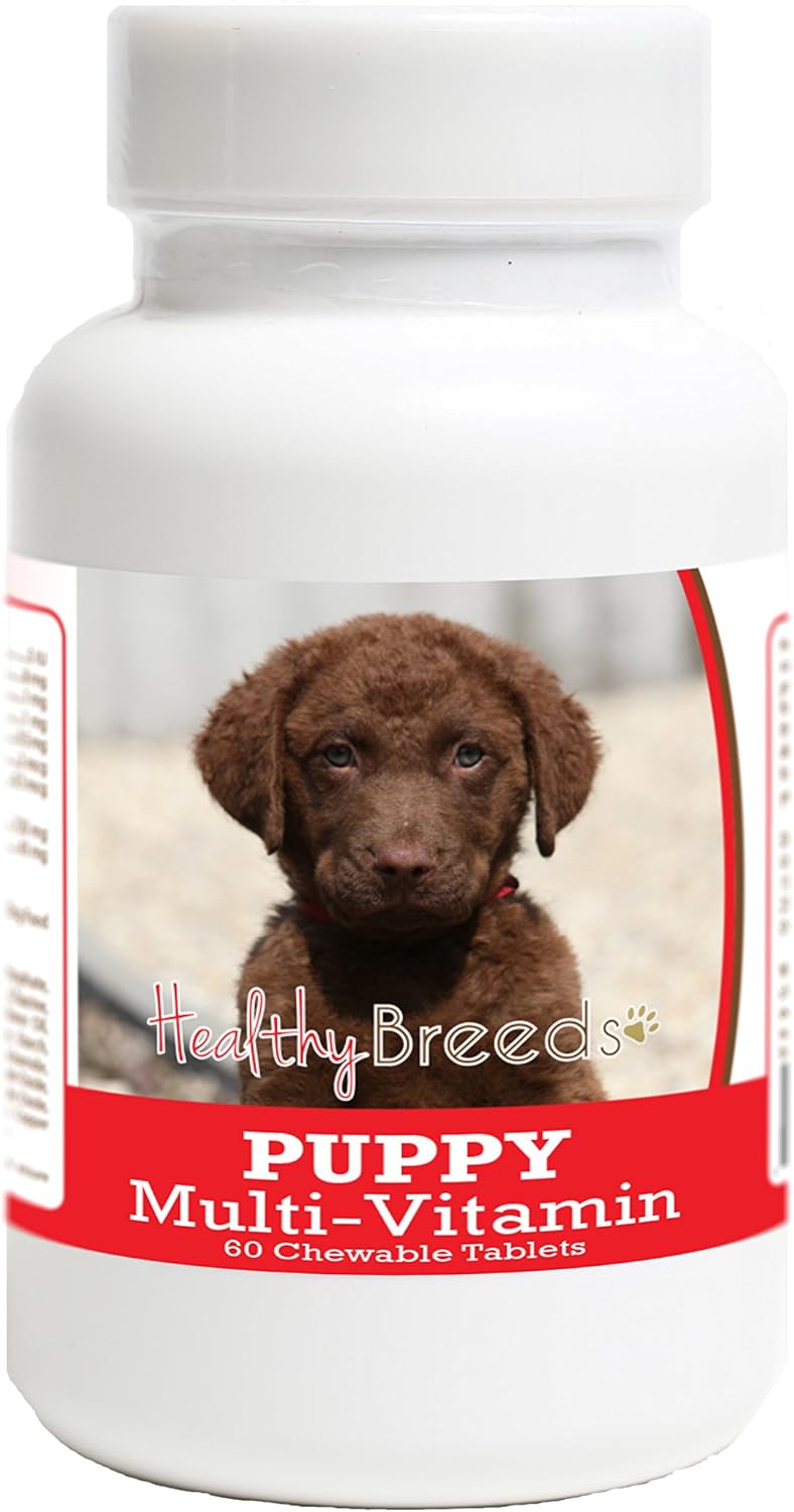 Healthy Breeds Chesapeake Bay Retriever Puppy Dog Multivitamin Tablet 60 Count - görsel 1