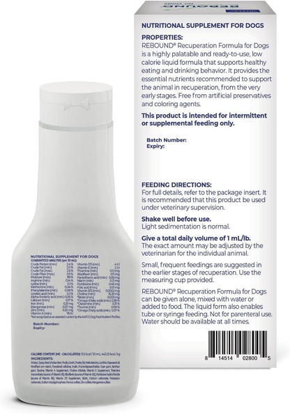 Virbac REBOUND Recuperation Formula for Dogs