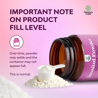 Premium Inositol Powder – Fertility Support Supplement – 250g (2 Pack)