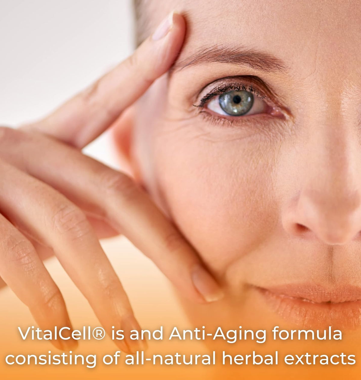 Vital Cell Natural Anti-Ageing Supplement for Men and Women, Supporting Circulation and Healthy Organ Function (180 Vegetarian Capsules) - görsel 3