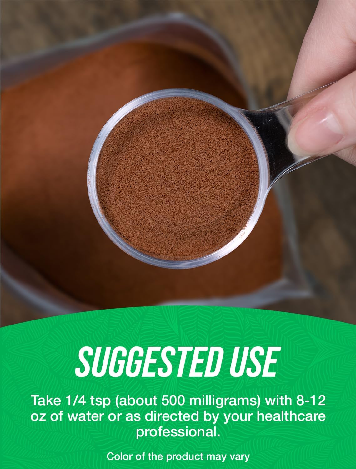 BulkSupplements.com Cocoa Bean Extract Powder - Unsweetened, Vegan & Gluten-Free, 500mg per Serving, 250g (8.8 oz) - görsel 4