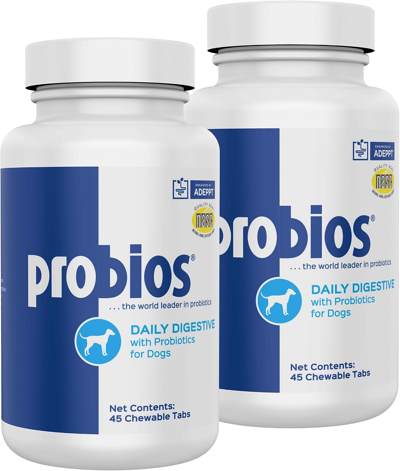Probios Chewable Probiotic Tablets for Dogs - Chicken Liver Flavour, 45 Count - görsel 10