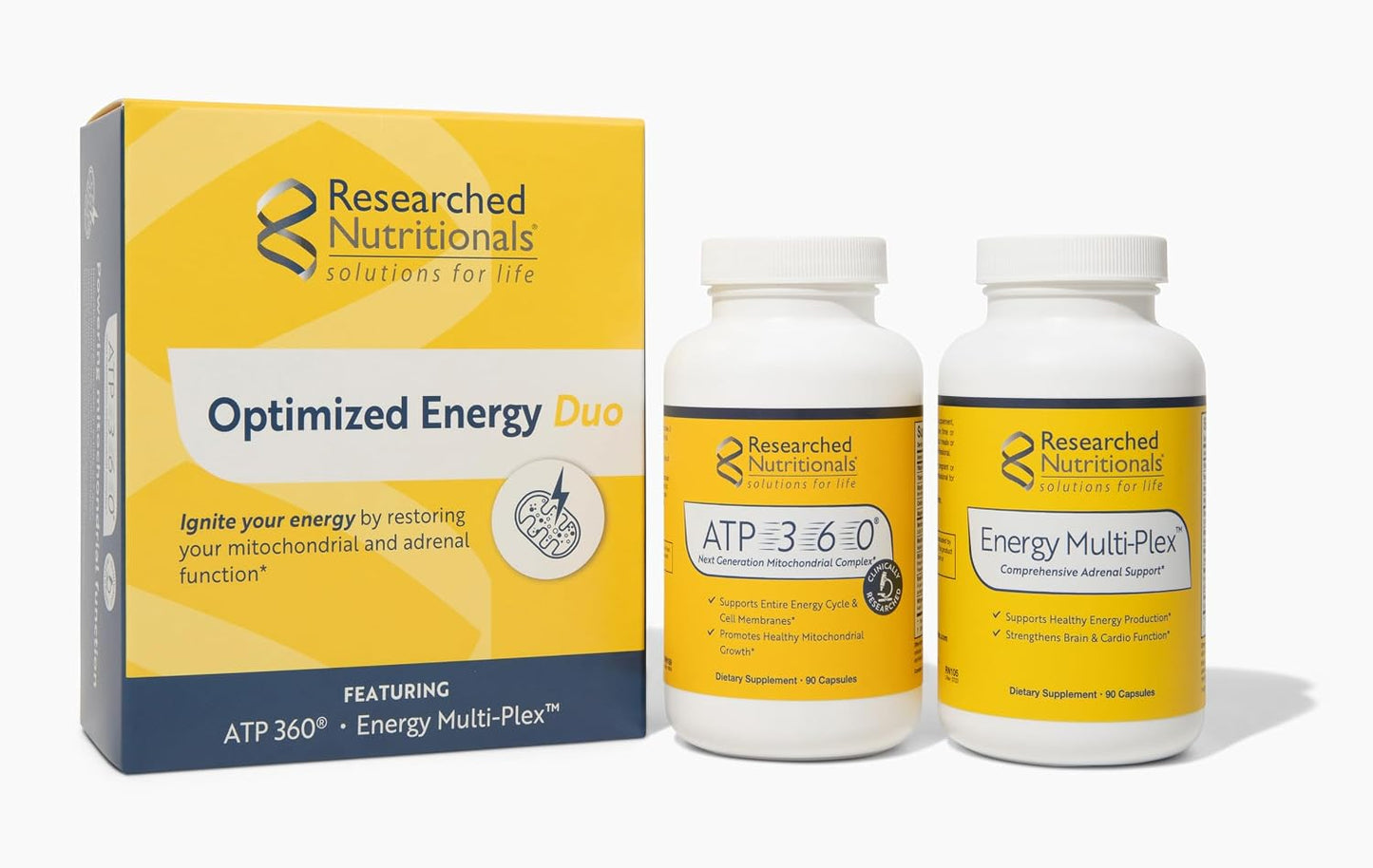 Researched Nutritionals Optimised Energy Duo - ATP 360 & Multi-Plex - görsel 2