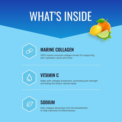 Approved Science Marine Collagen Tablets - Types I & III with Vitamin C and Bioperine - 360 Tablets