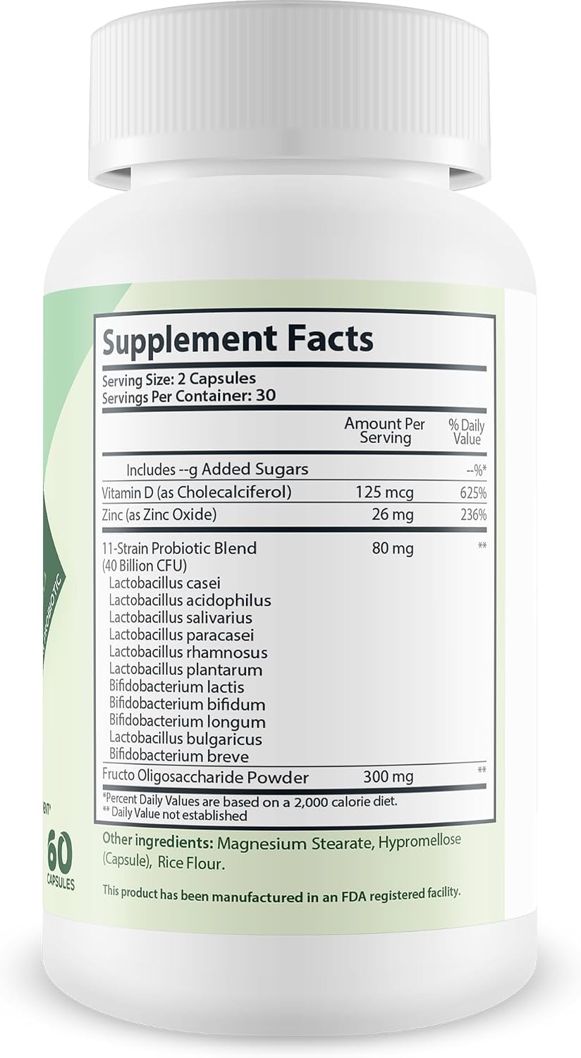 True You Health LFP Lymphatic Formula Pro 2000 - Immune Support & Probiotic - görsel 2