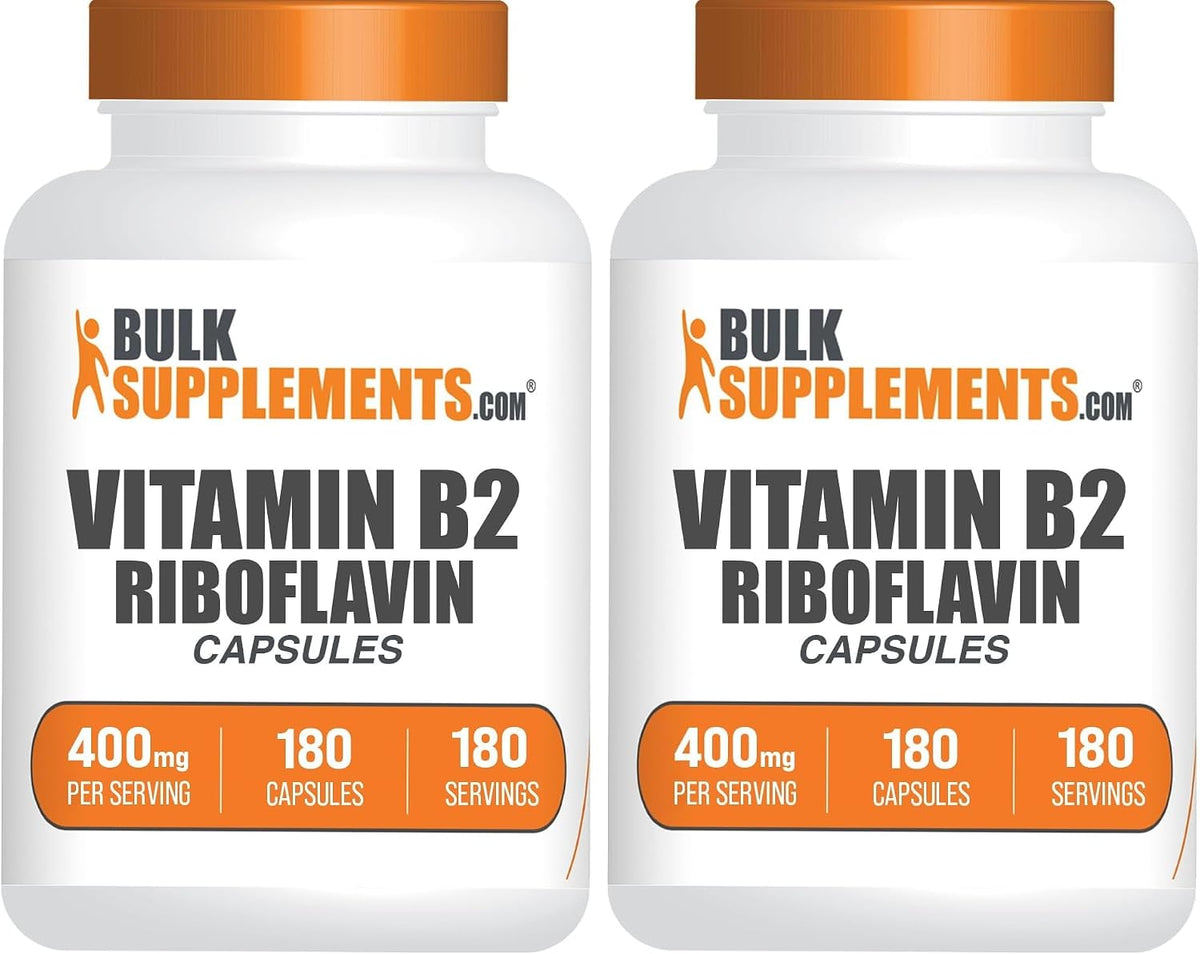 Riboflavin Capsules (Vitamin B2) 400 mg, 180 Capsules - görsel 6