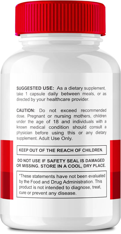 Gluco Health Plus Blood Formula Support Supplement Capsules, Official GlucoHealth Blood Pills, Premium Formula for Healthy Circulation & Stable Levels, All Natural Health Support Reviews (2 Pack)