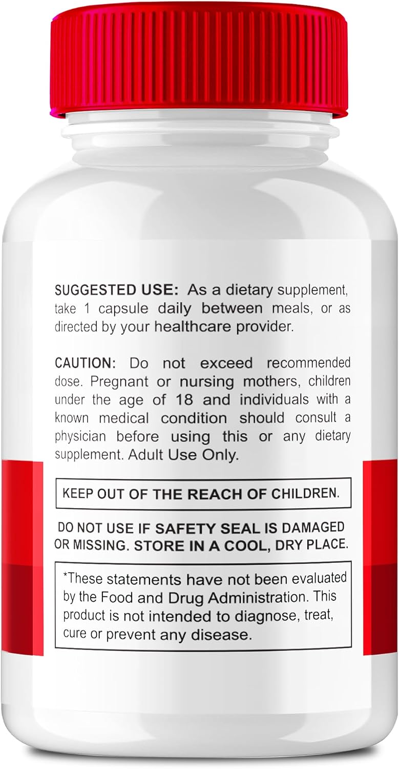 Gluco Health Plus Blood Formula Support Supplement Capsules (3 Pack) - görsel 3
