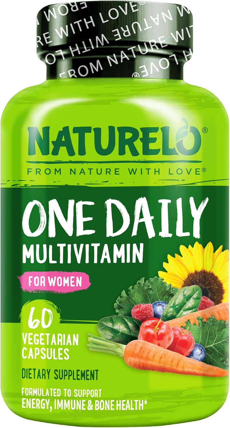 NATURELO One Daily Multivitamin for Women – Plant-Based, Bioactive Nutrients, 240 Capsules - görsel 10