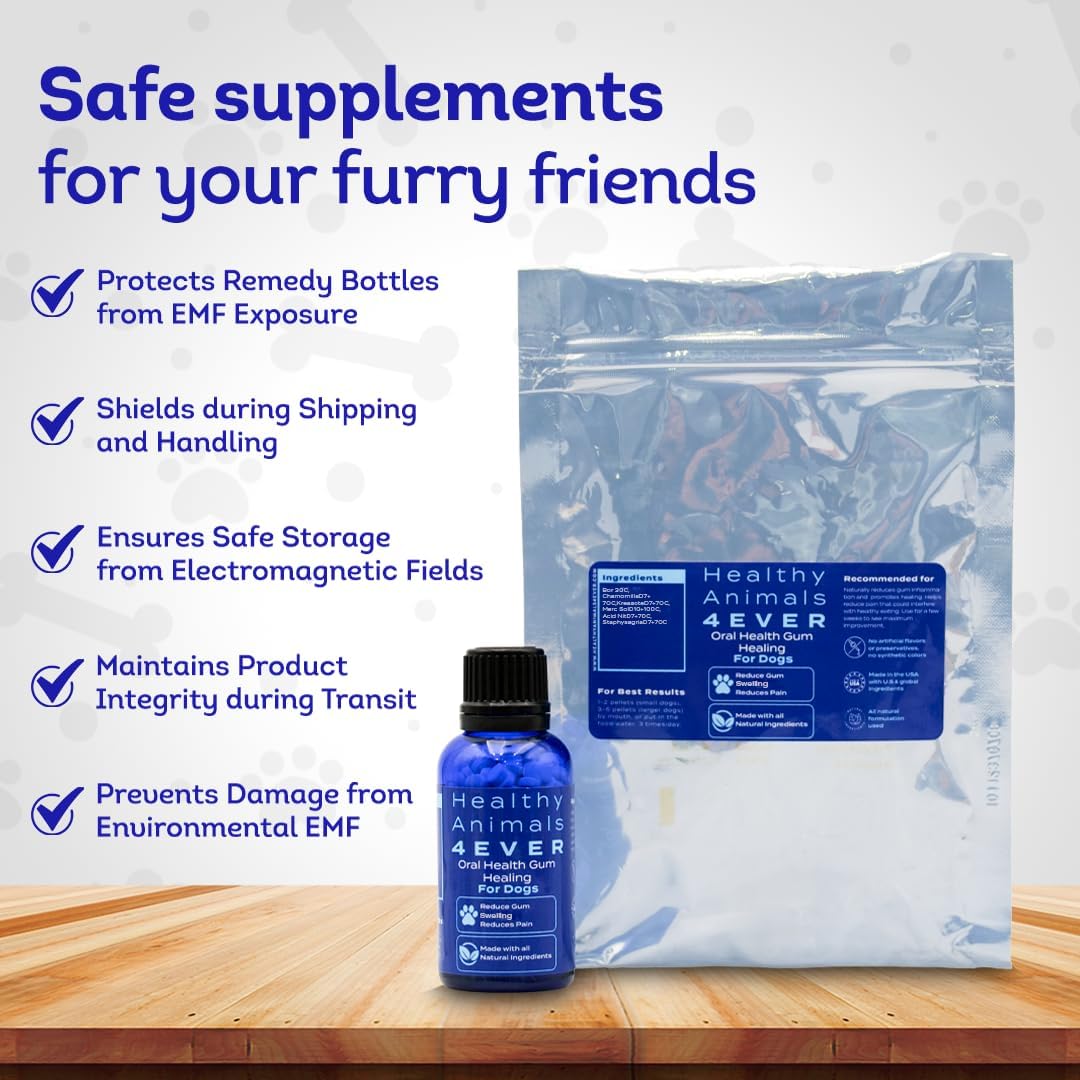 HA4E - Dog Oral Health Supplement - Natural, Organic, Non-GMO - 300 Tablets - görsel 8