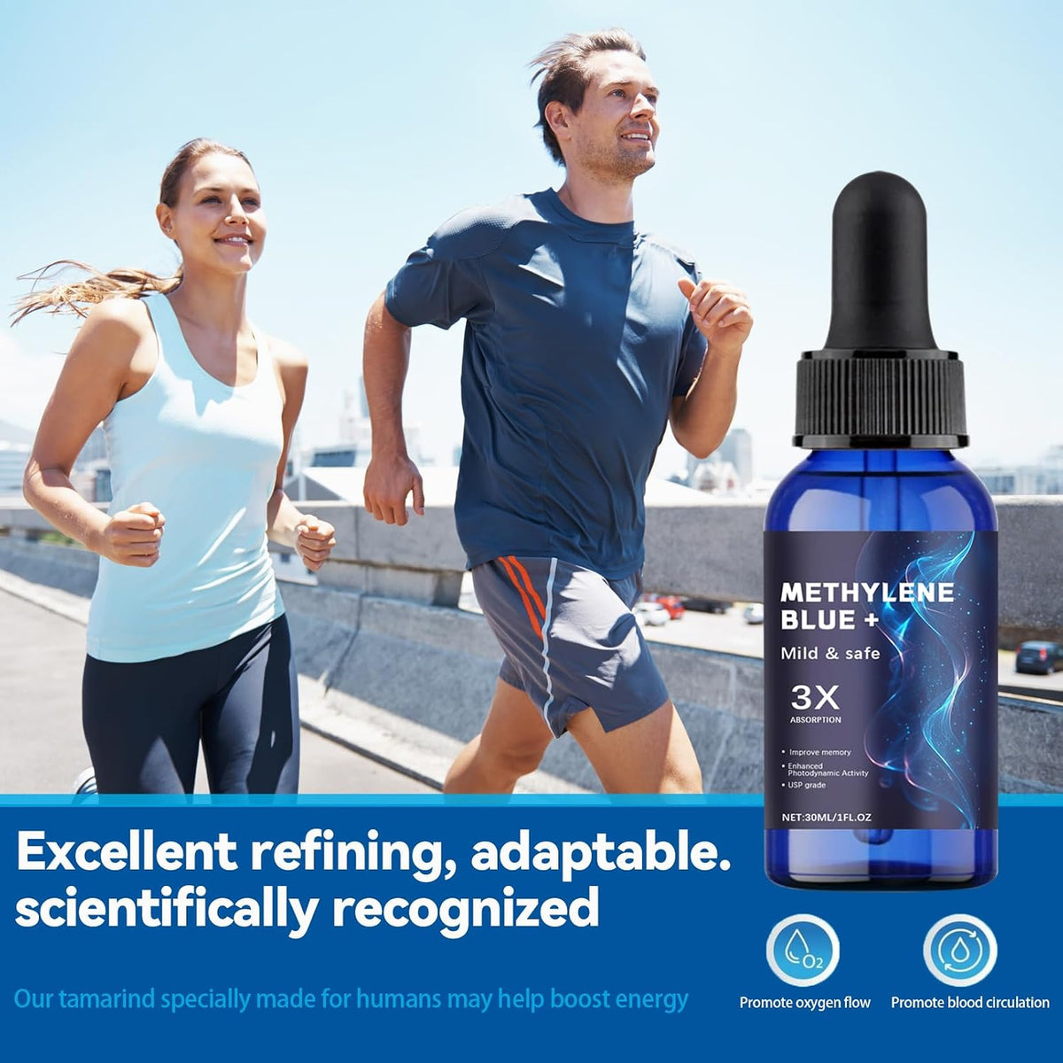 Methylene Blue Pharmaceutical Grade - USP Grade Food Supplement for Brain Health - görsel 4