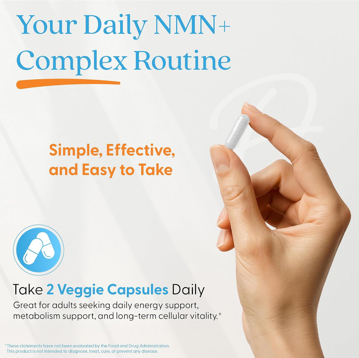 Doctor's Best NMN+ Complex Supplement - Supports NAD+ Production & Cellular Energy with Resveratrol, Rhodiola & Ginseng - 60 Veg Capsules - görsel 4