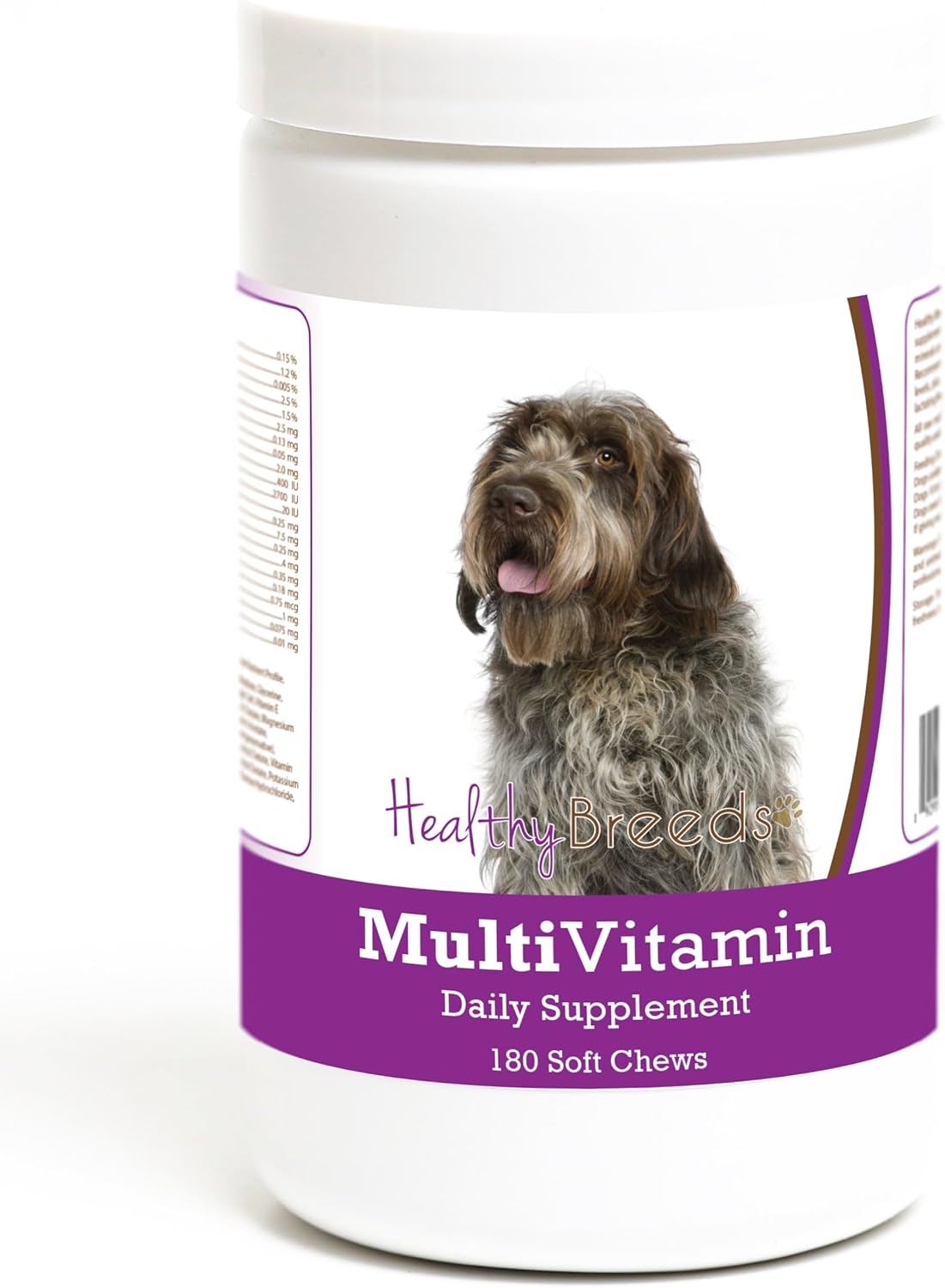 Healthy Breeds Wirehaired Pointing Griffon Multivitamin Soft Chew for Dogs 180 Count - görsel 1