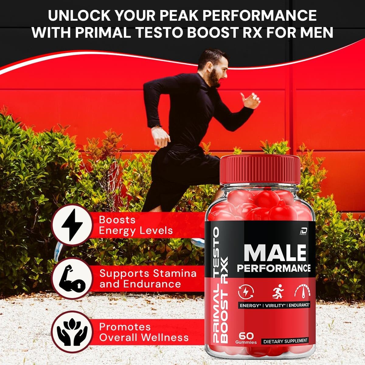 Primal Testo Boost RX ACV Gummies for Men – All-Natural Supplement - görsel 2
