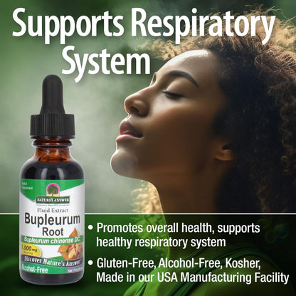 Nature's Answer Bupleurum Root – Herbal Food Supplement – 1000mg (30 ml)