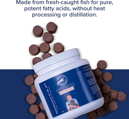 Dr. Jeff Werber Replenish Omega-3 Fatty Acid Chews for Dogs – Small/Medium, 60 Count