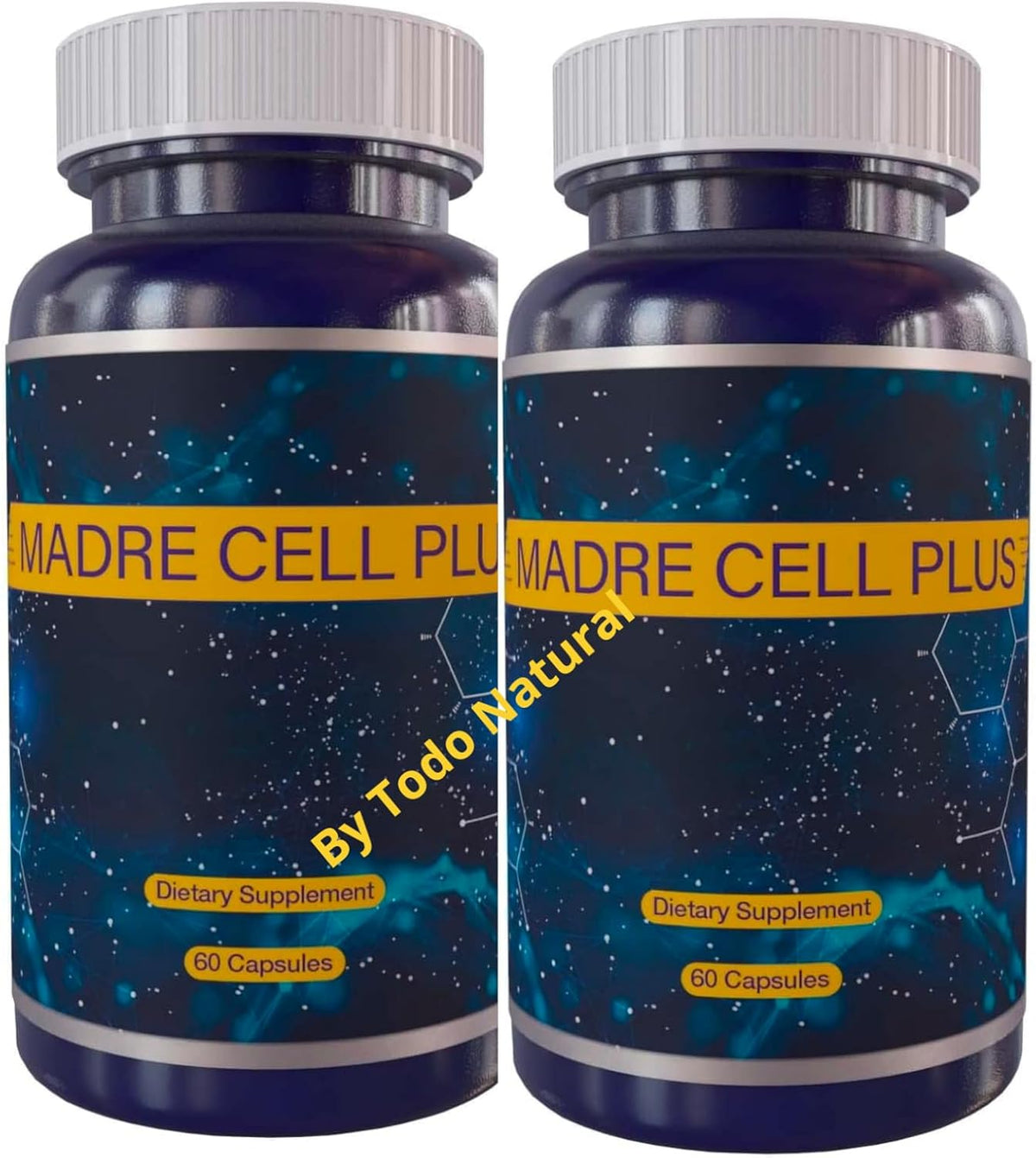 Madre Cell Plus - Stem Cell Support with Purest AFA Blue-Green Algae - 60 Capsules Pack of 2 - görsel 4