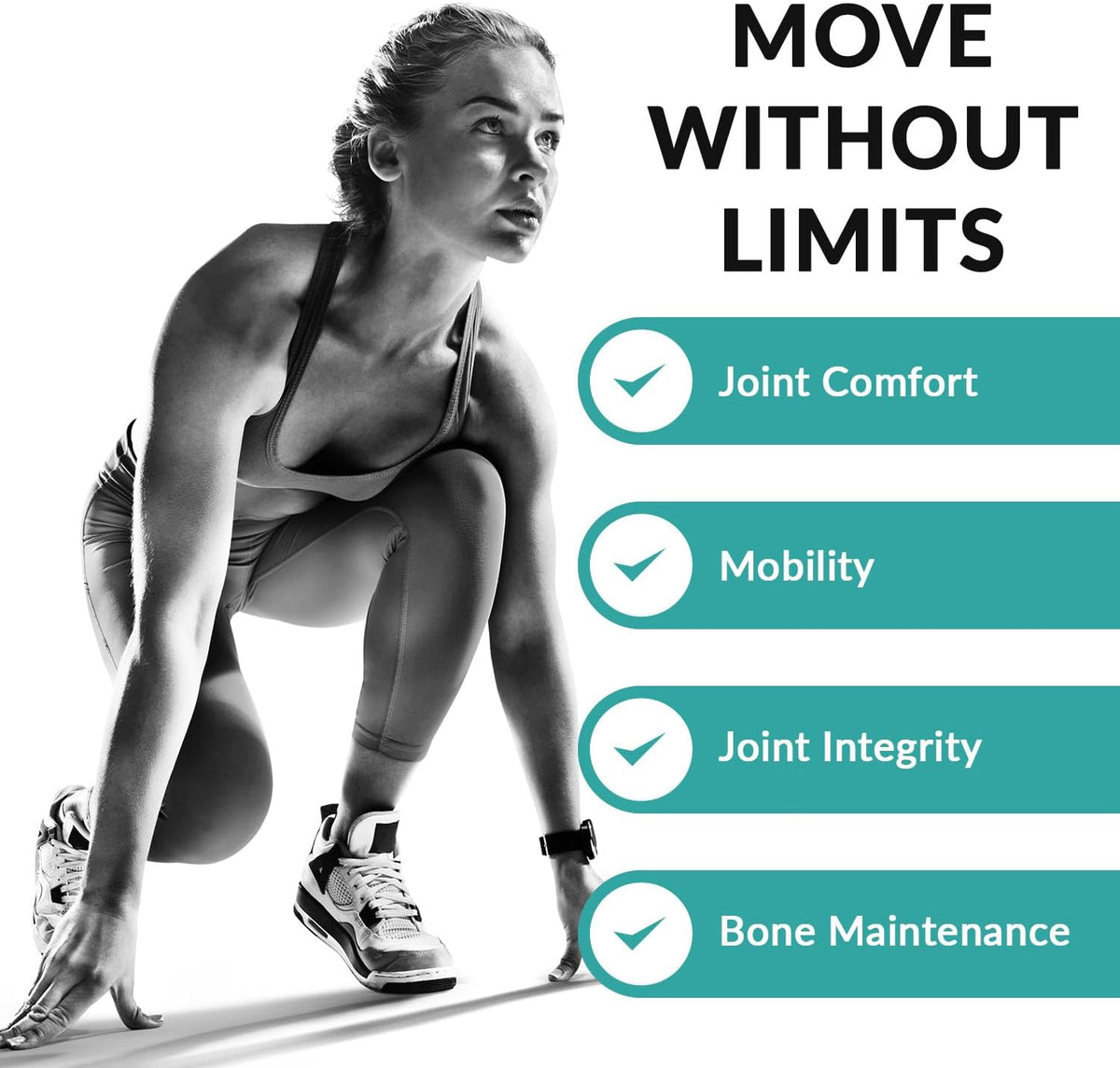 Granite Joint Care - Premium UC-II Collagen & Turmeric with Boswellia, Hyaluronic Acid & Boron - görsel 5