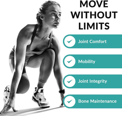Granite Joint Care - Premium UC-II Collagen & Turmeric with Boswellia, Hyaluronic Acid & Boron